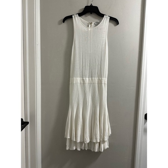A.L.C. LENA DRESS WHITE Size L - Picture 2 of 10